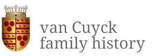 van Cuyck Family history